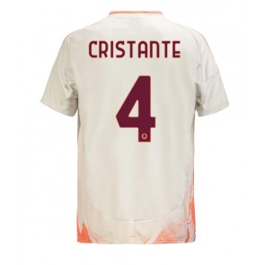 AS Roma Bryan Cristante #4 Venkovní Dres 2024-25 Krátký Rukáv